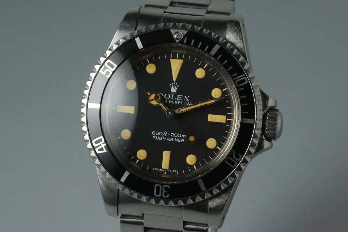 1978 Rolex Submariner 5513 Mark I Dial