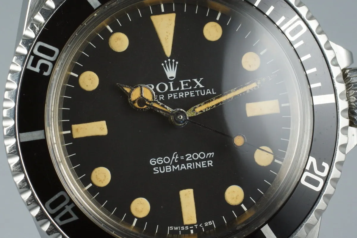 1978 Rolex Submariner 5513 Mark I Dial