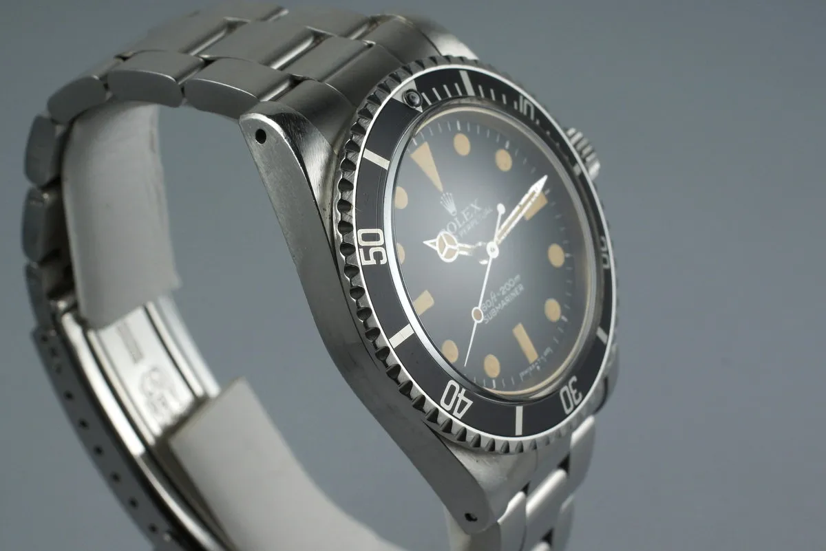1978 Rolex Submariner 5513 Mark I Dial