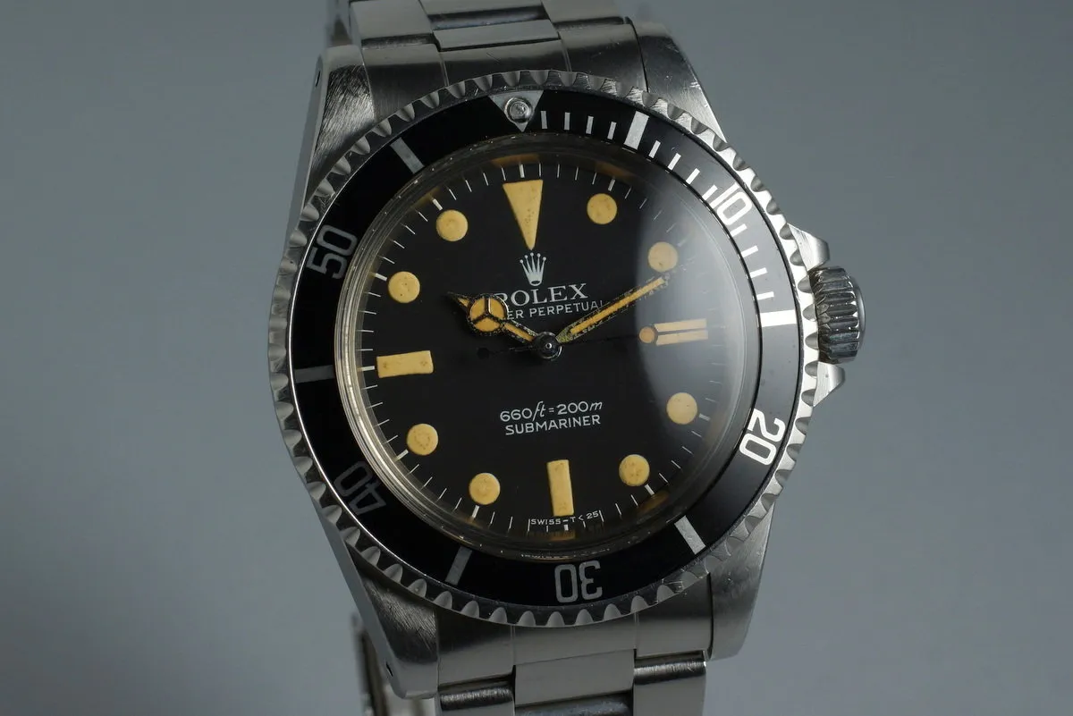 1978 Rolex Submariner 5513 Mark I Dial