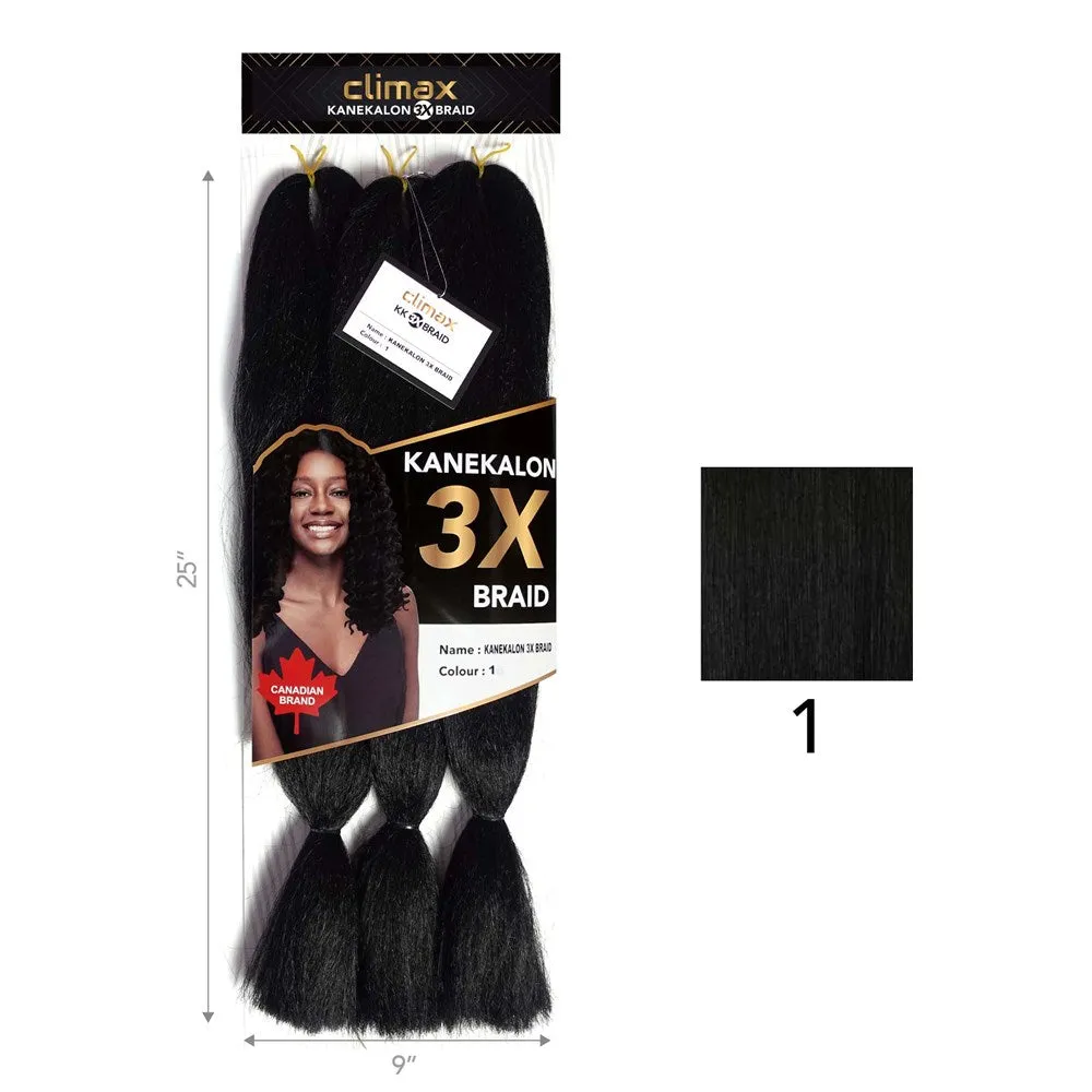 3X Kanekalon Braid 25"