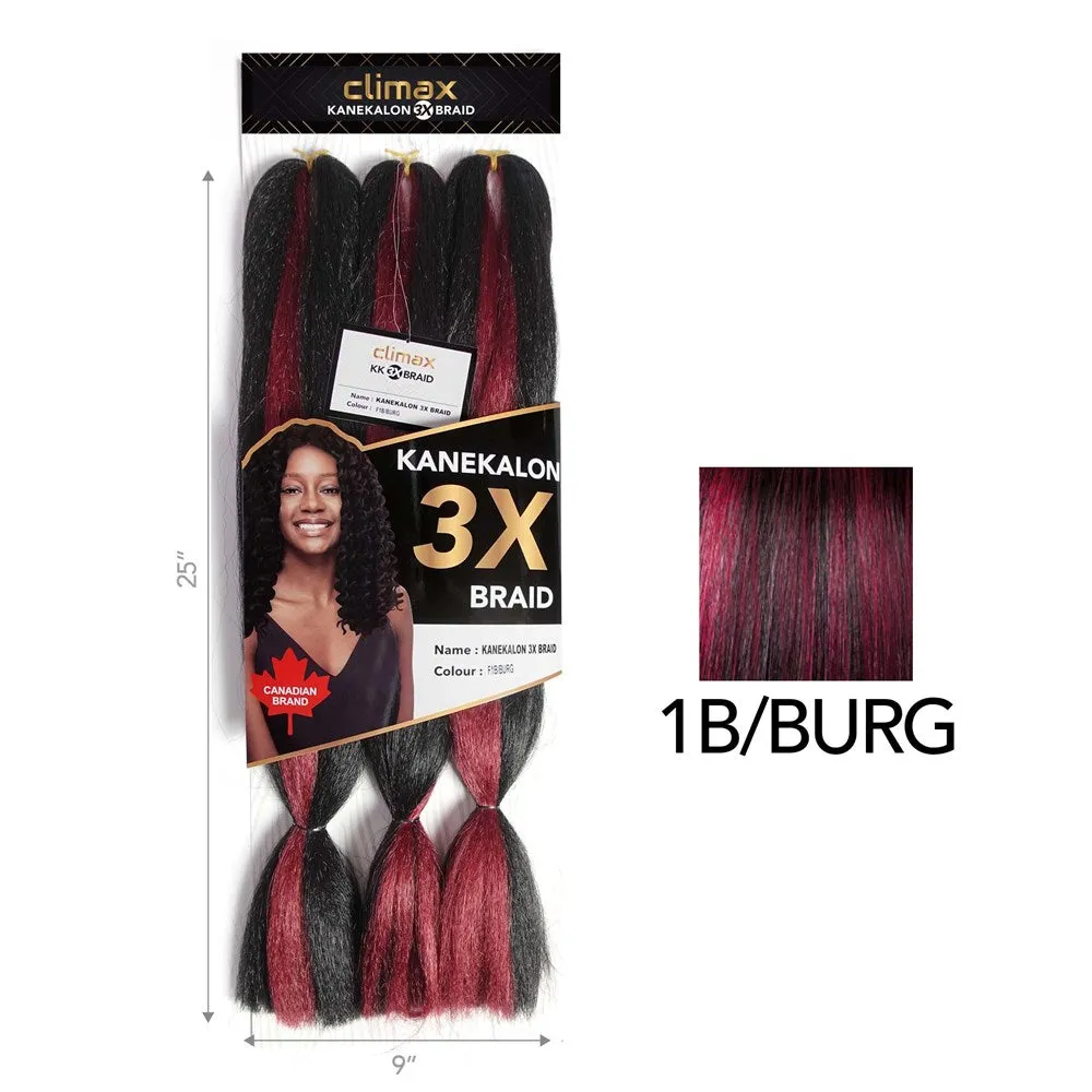 3X Kanekalon Braid 25"