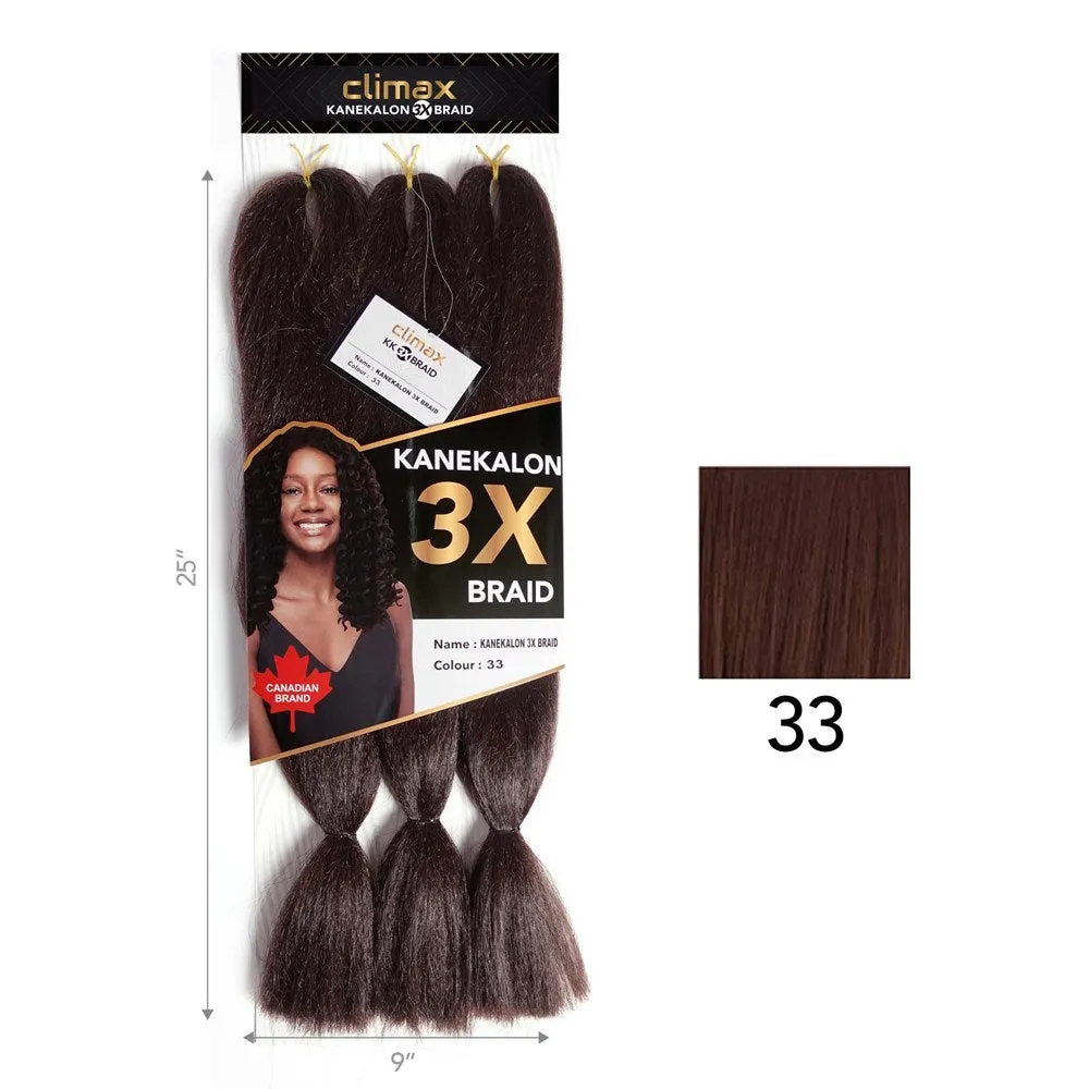 3X Kanekalon Braid 25"