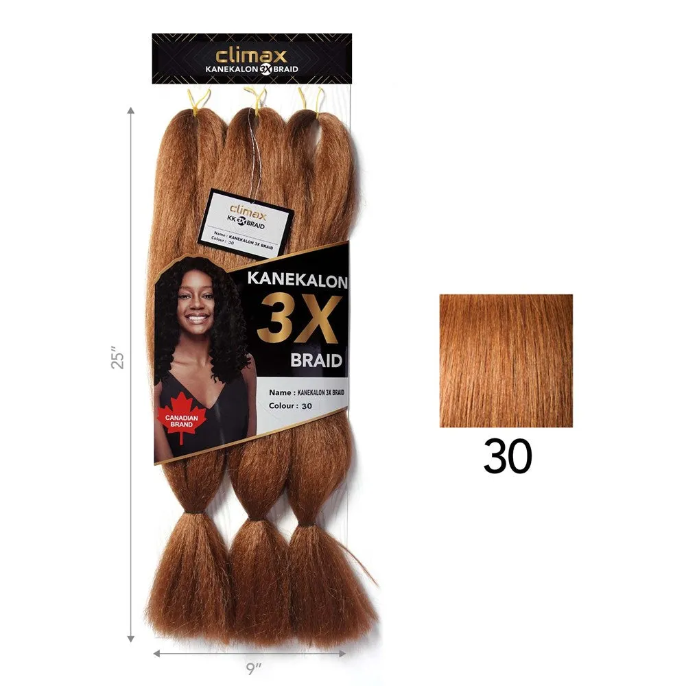 3X Kanekalon Braid 25"
