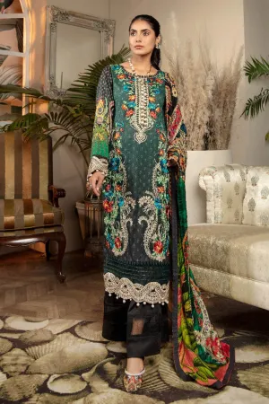 Adan's Libas Ibtida Embroidered Lawn Collection – Mineral Green