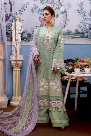 Adan's Libas Melodic Formal Chiffon Collection – Aster Azure