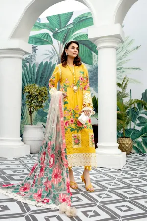 Adan's Libas Schiffli Embroidered Lawn Collection – Honeycomb Heaven