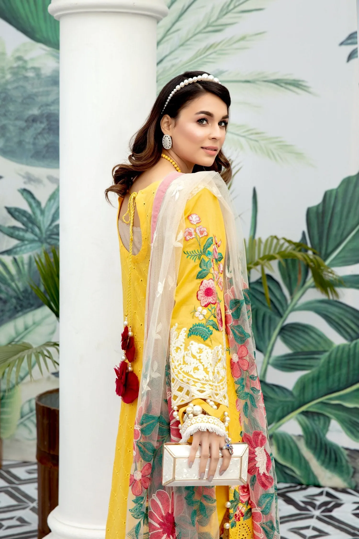 Adan's Libas Schiffli Embroidered Lawn Collection – Honeycomb Heaven
