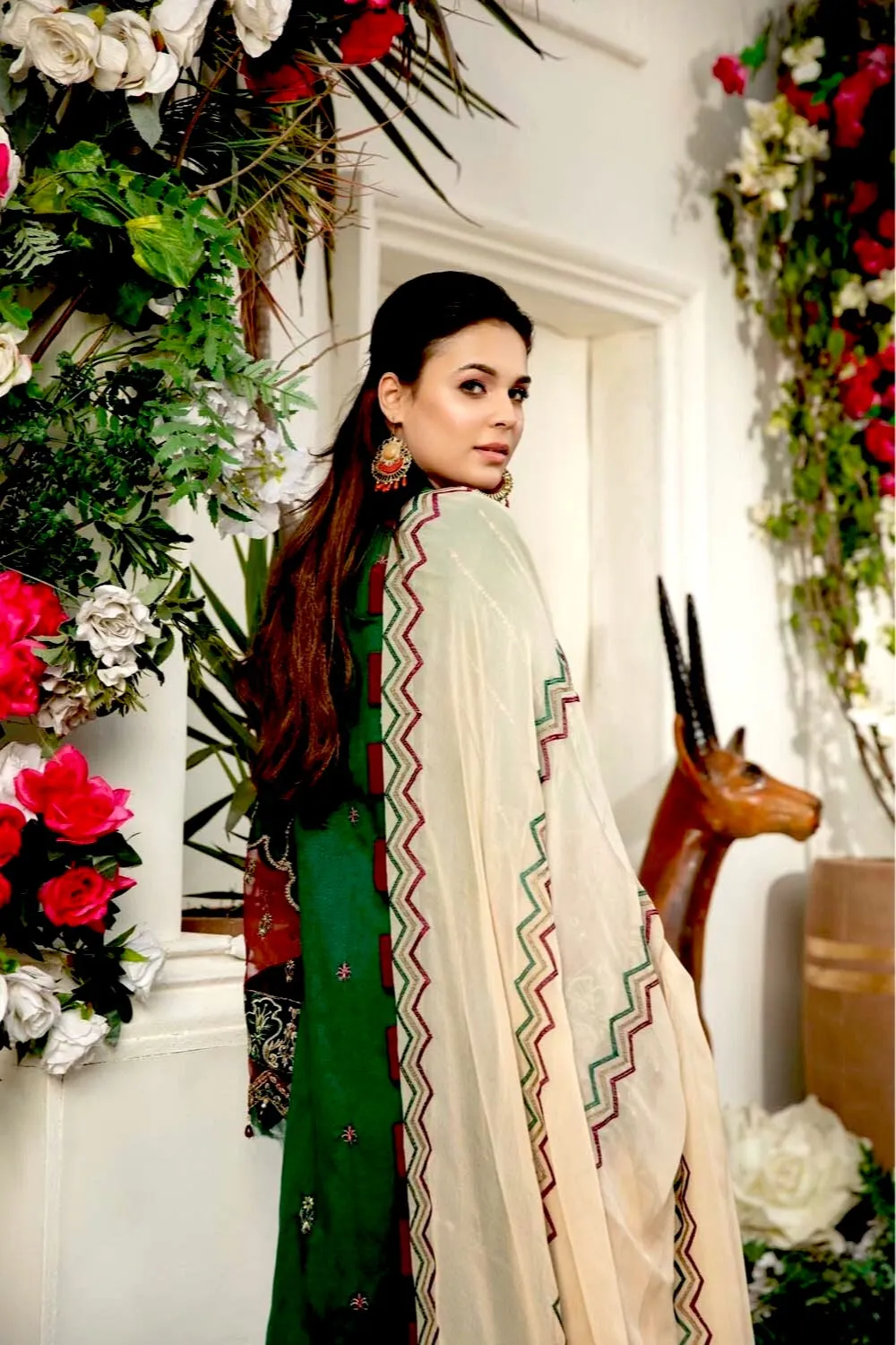 Adan's Libas · Wisteria Schiffli Embroidered Lawn Collection – Erin
