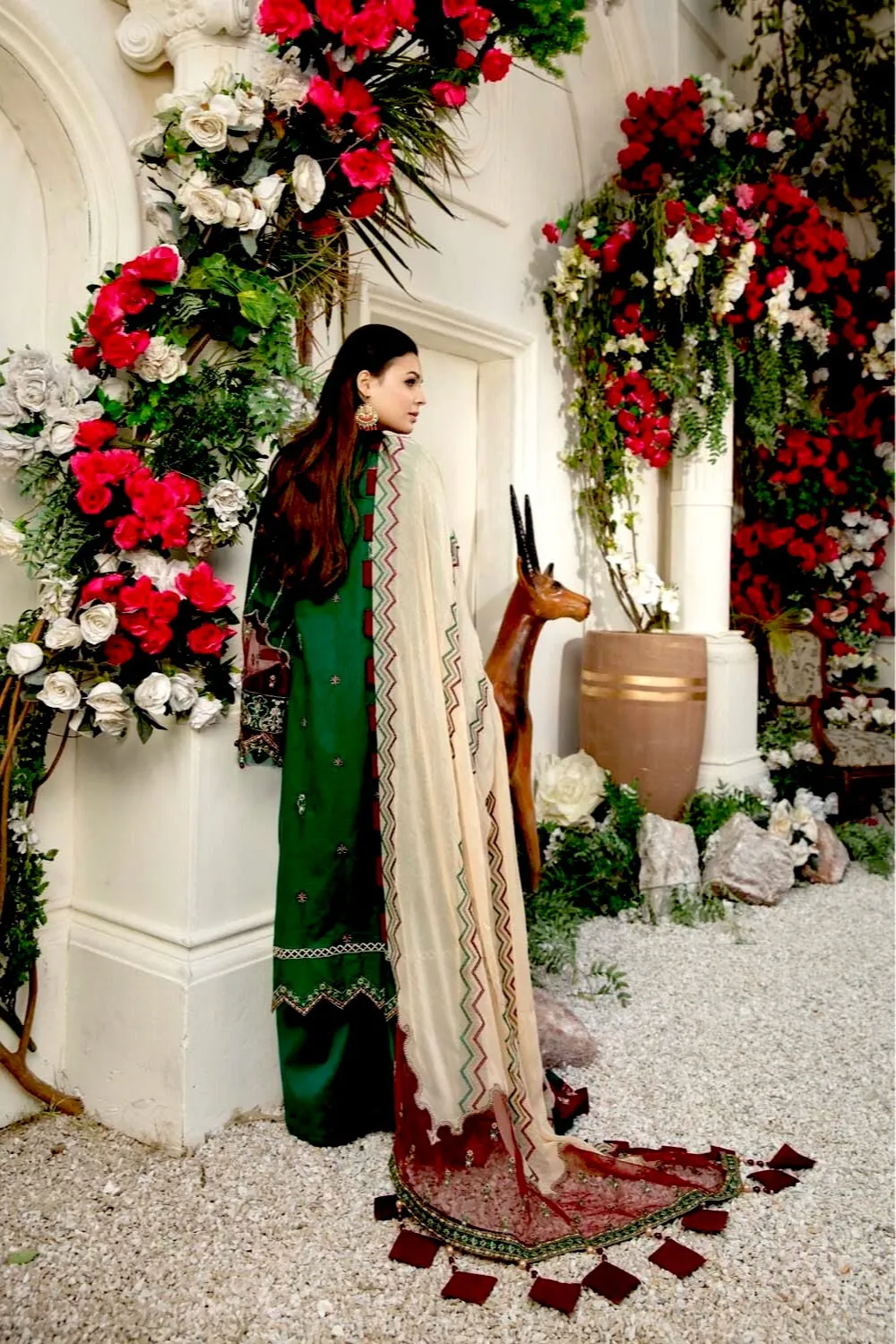 Adan's Libas · Wisteria Schiffli Embroidered Lawn Collection – Erin