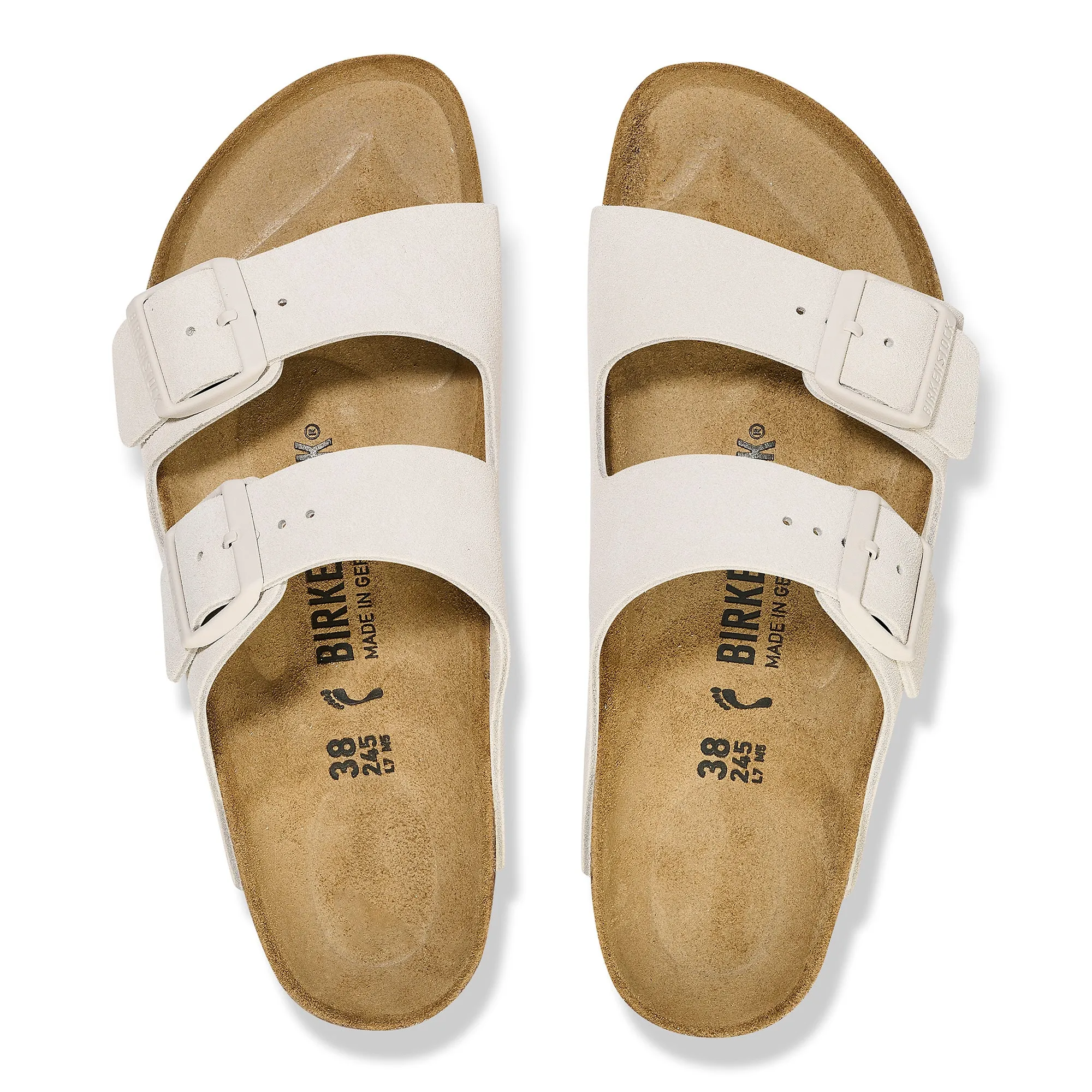 ARIZONA SUEDE LEATHER | ANTIQUE WHITE