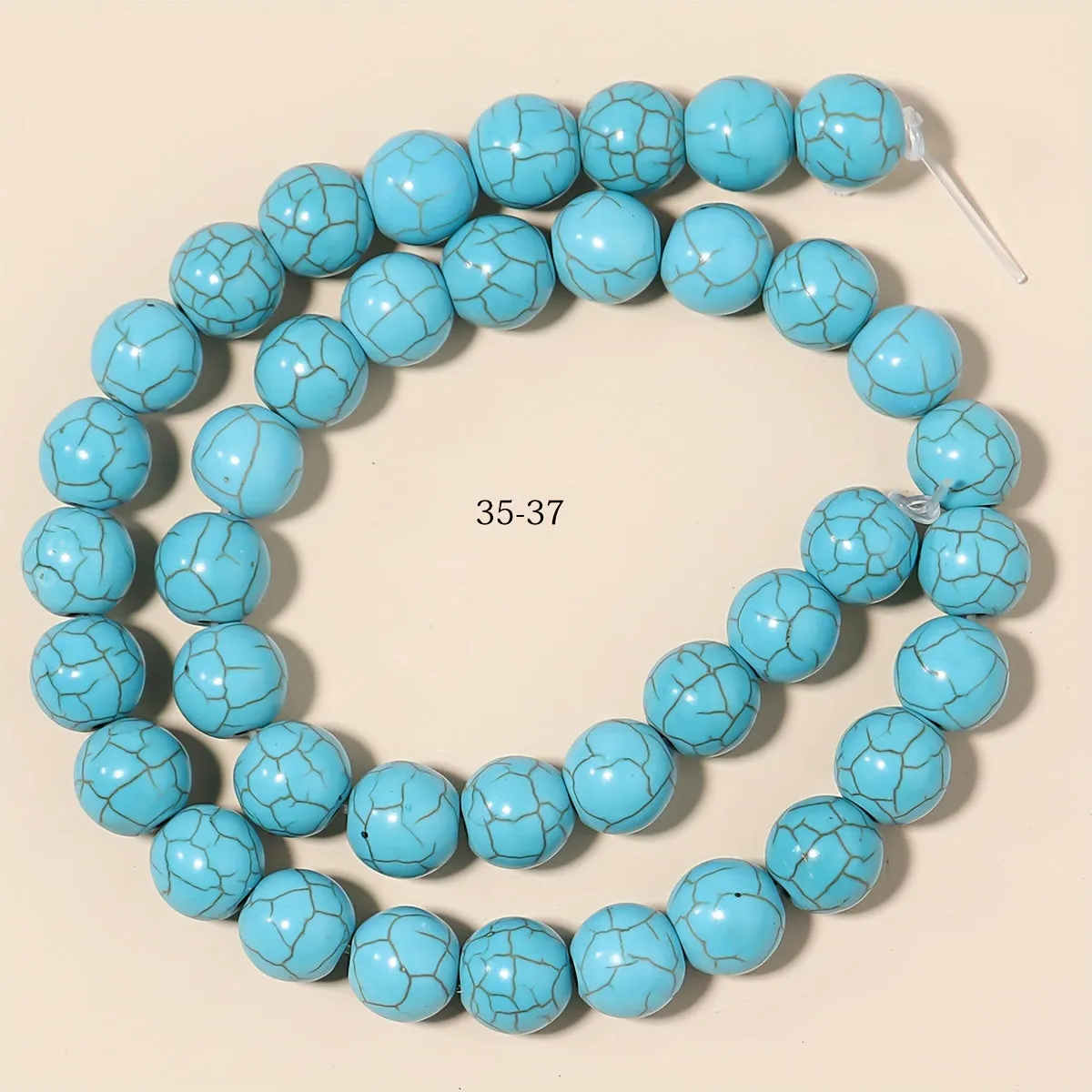 Artificial Turquoise Beads for DIY Jewelry Making  Multiple Sizes