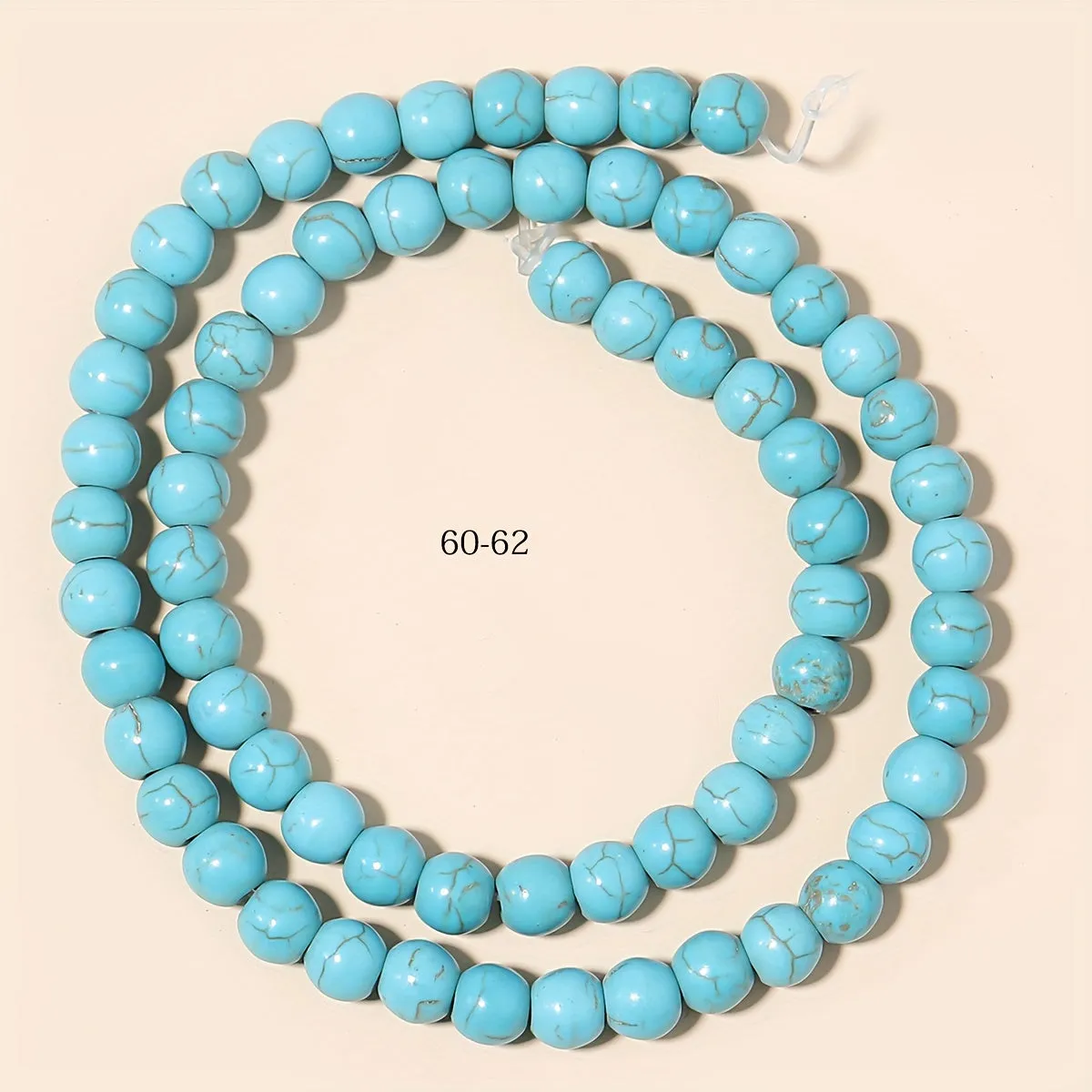 Artificial Turquoise Beads for DIY Jewelry Making  Multiple Sizes