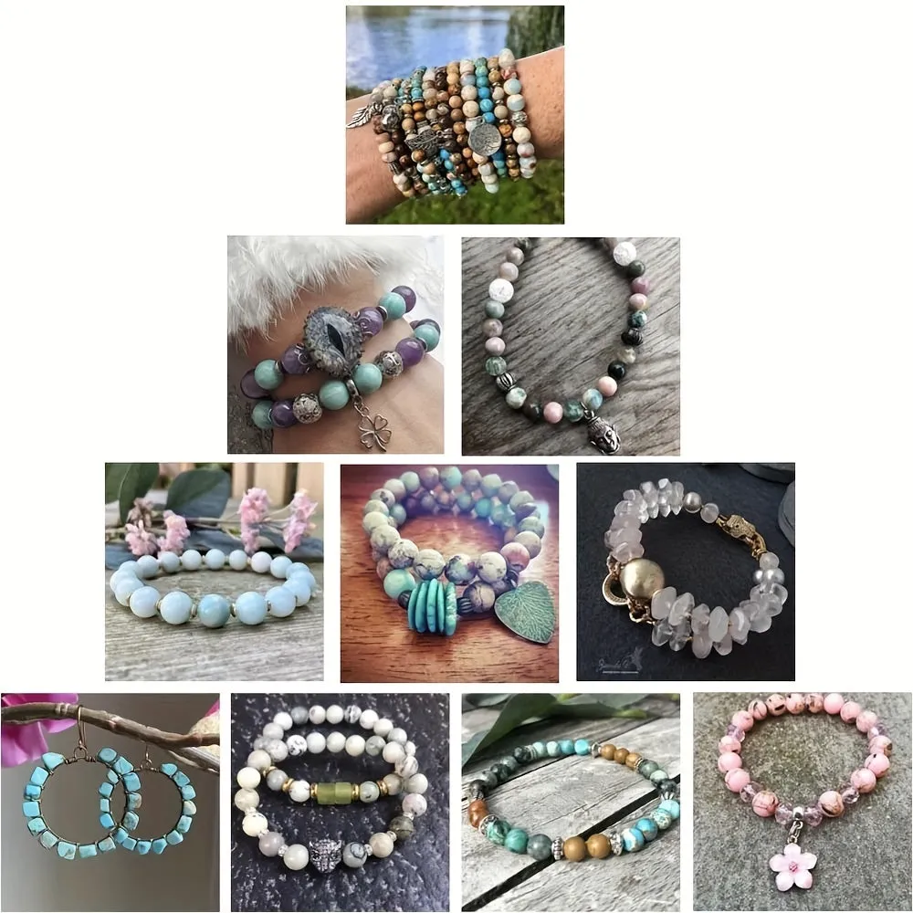 Artificial Turquoise Beads for DIY Jewelry Making  Multiple Sizes