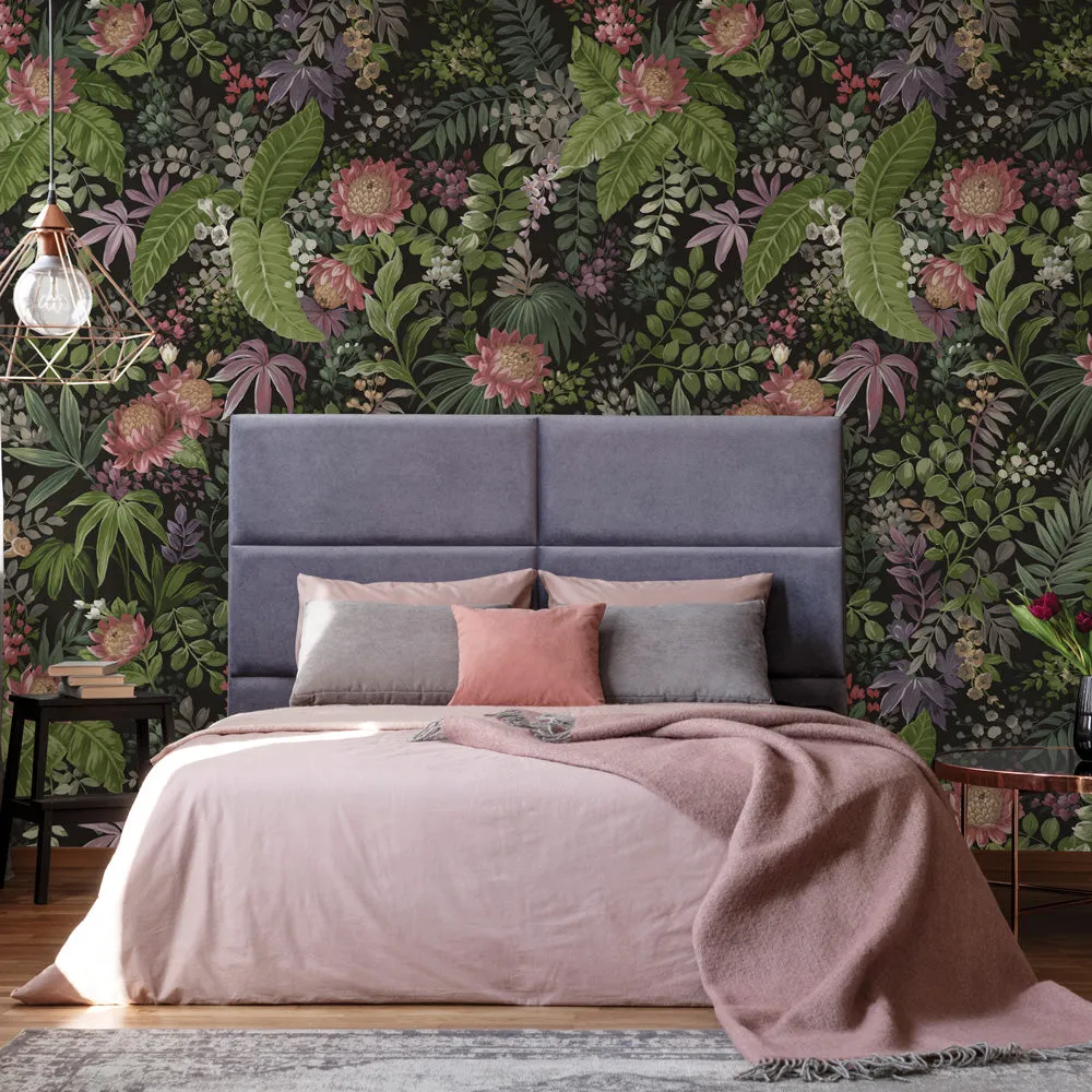 Beverly Floral Peel and Stick Wall Mural