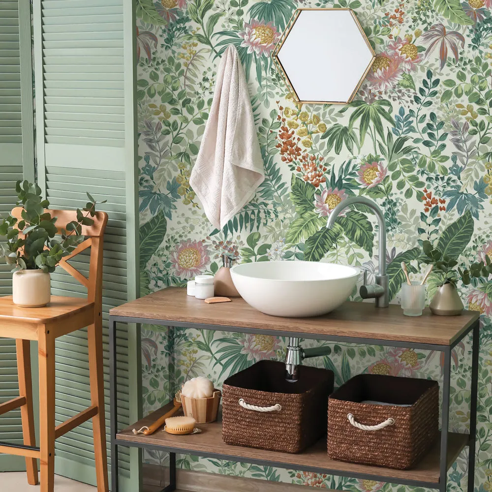 Beverly Floral Peel and Stick Wall Mural