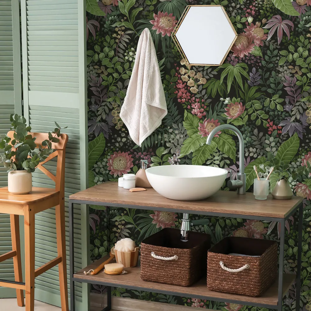 Beverly Floral Peel and Stick Wall Mural