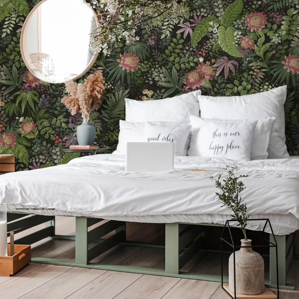 Beverly Floral Peel and Stick Wall Mural