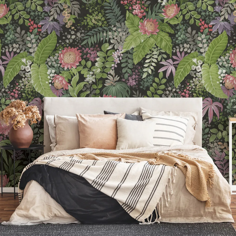 Beverly Floral Peel and Stick Wall Mural