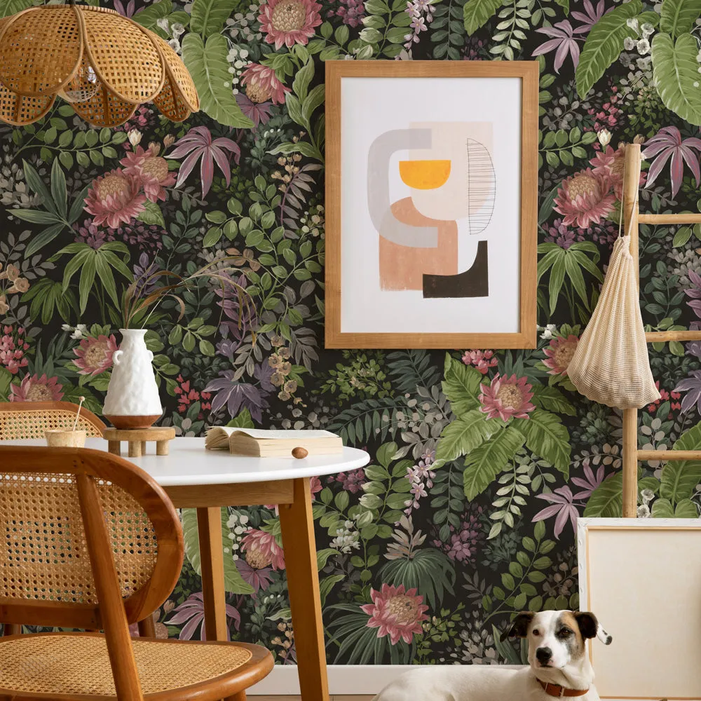 Beverly Floral Peel and Stick Wall Mural