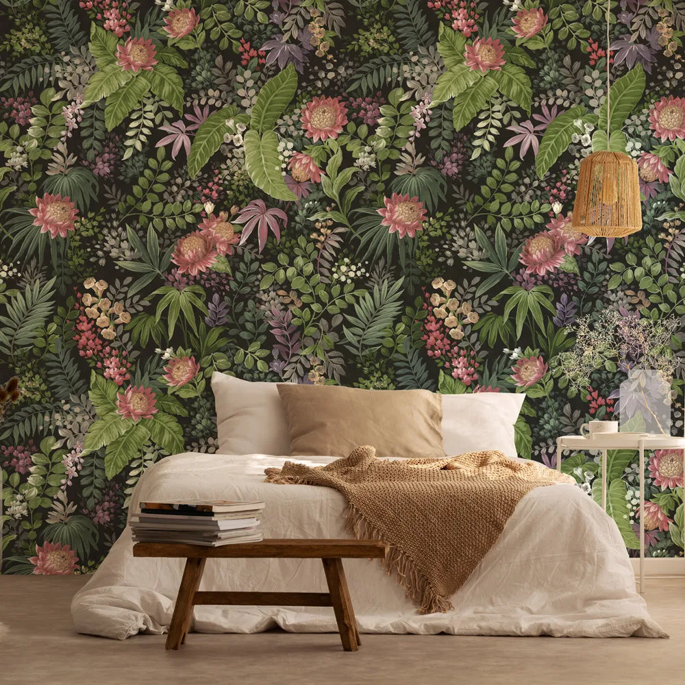 Beverly Floral Peel and Stick Wall Mural