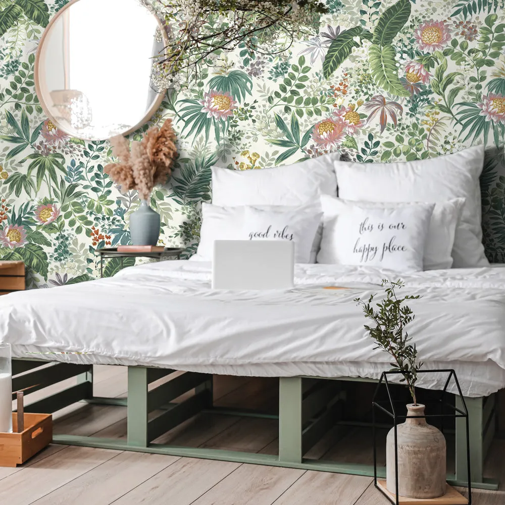 Beverly Floral Peel and Stick Wall Mural