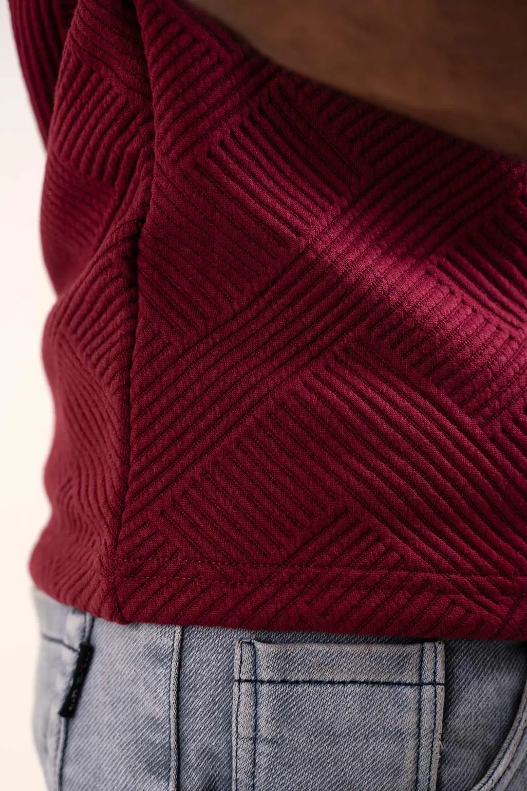 Boldman Red Polo Tshirt  For Men