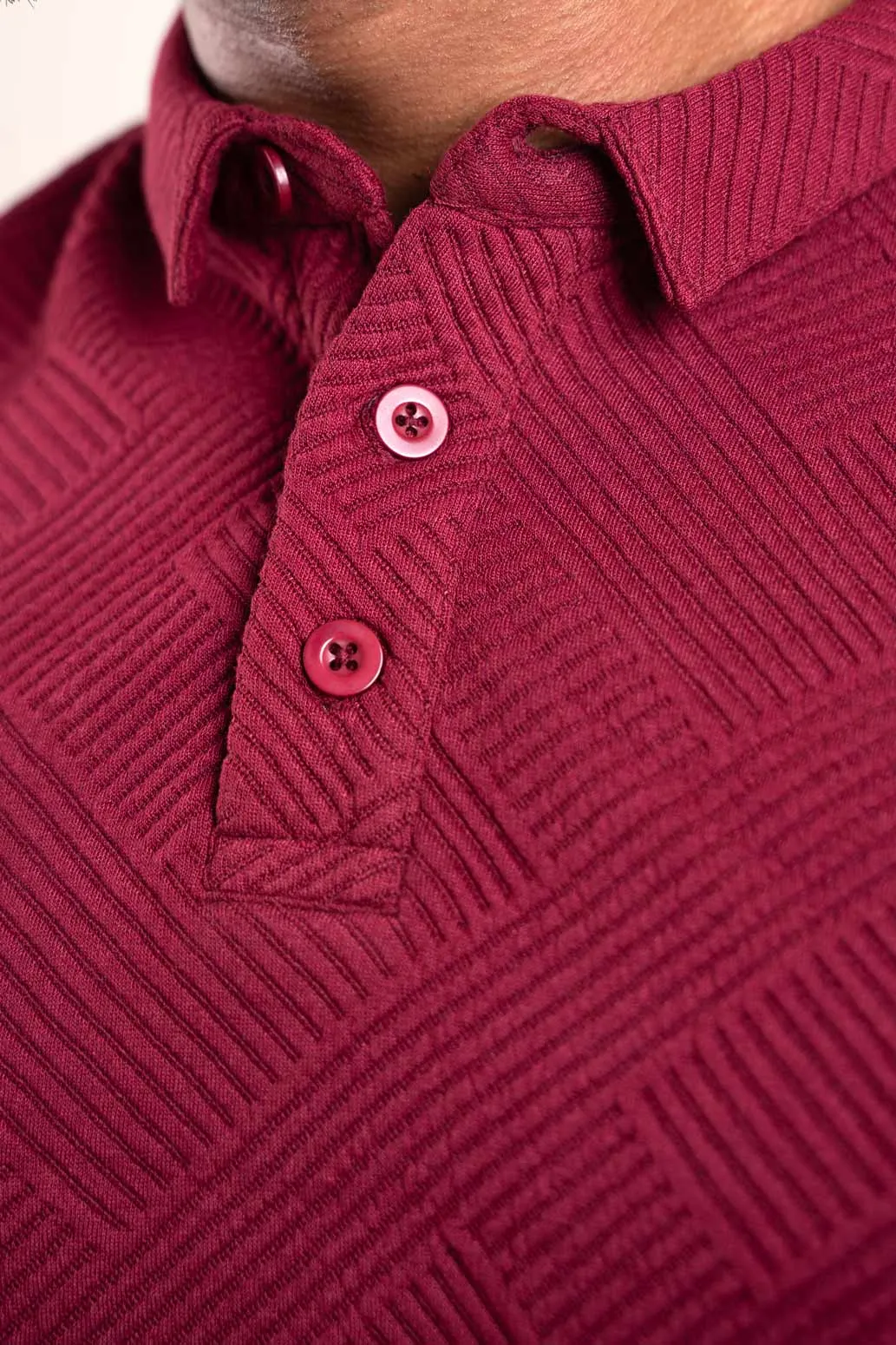 Boldman Red Polo Tshirt  For Men