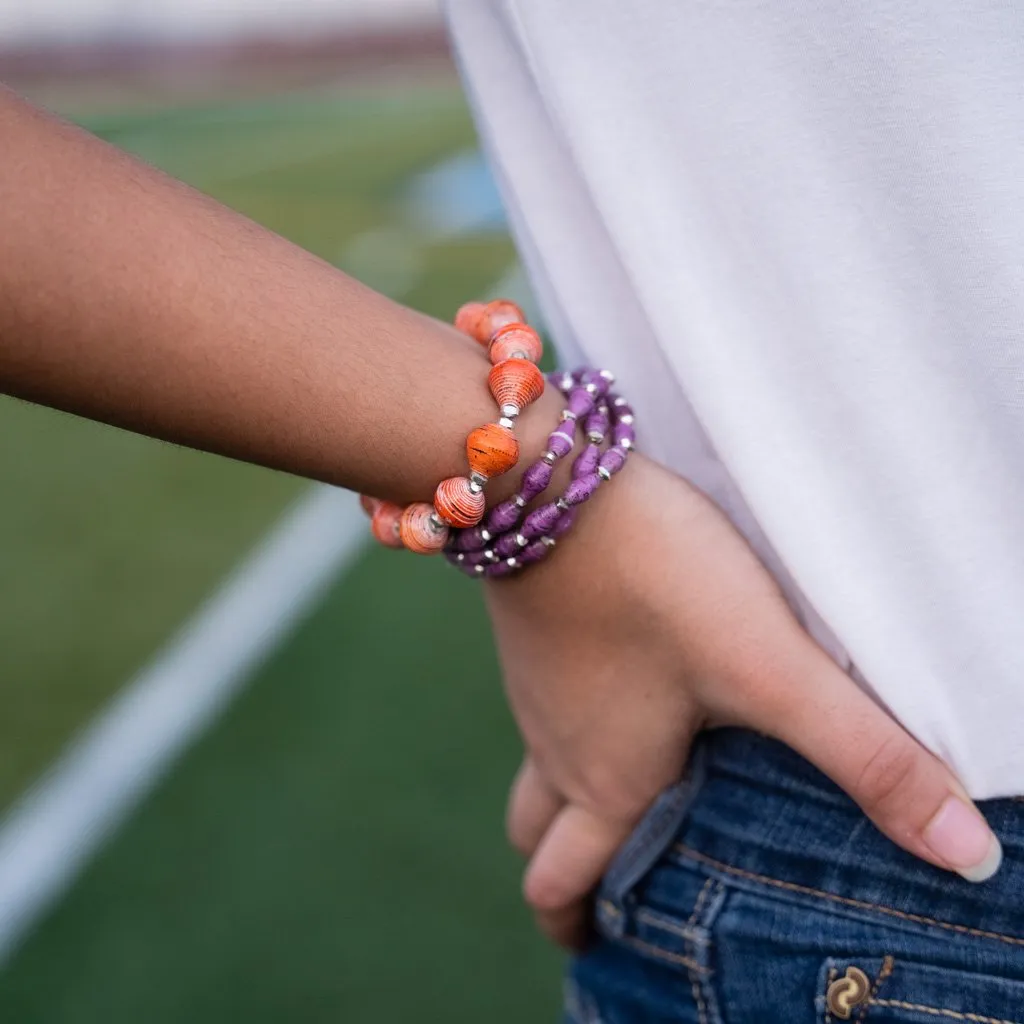 Bracelet -  Grapevine Triple Wrap Multi