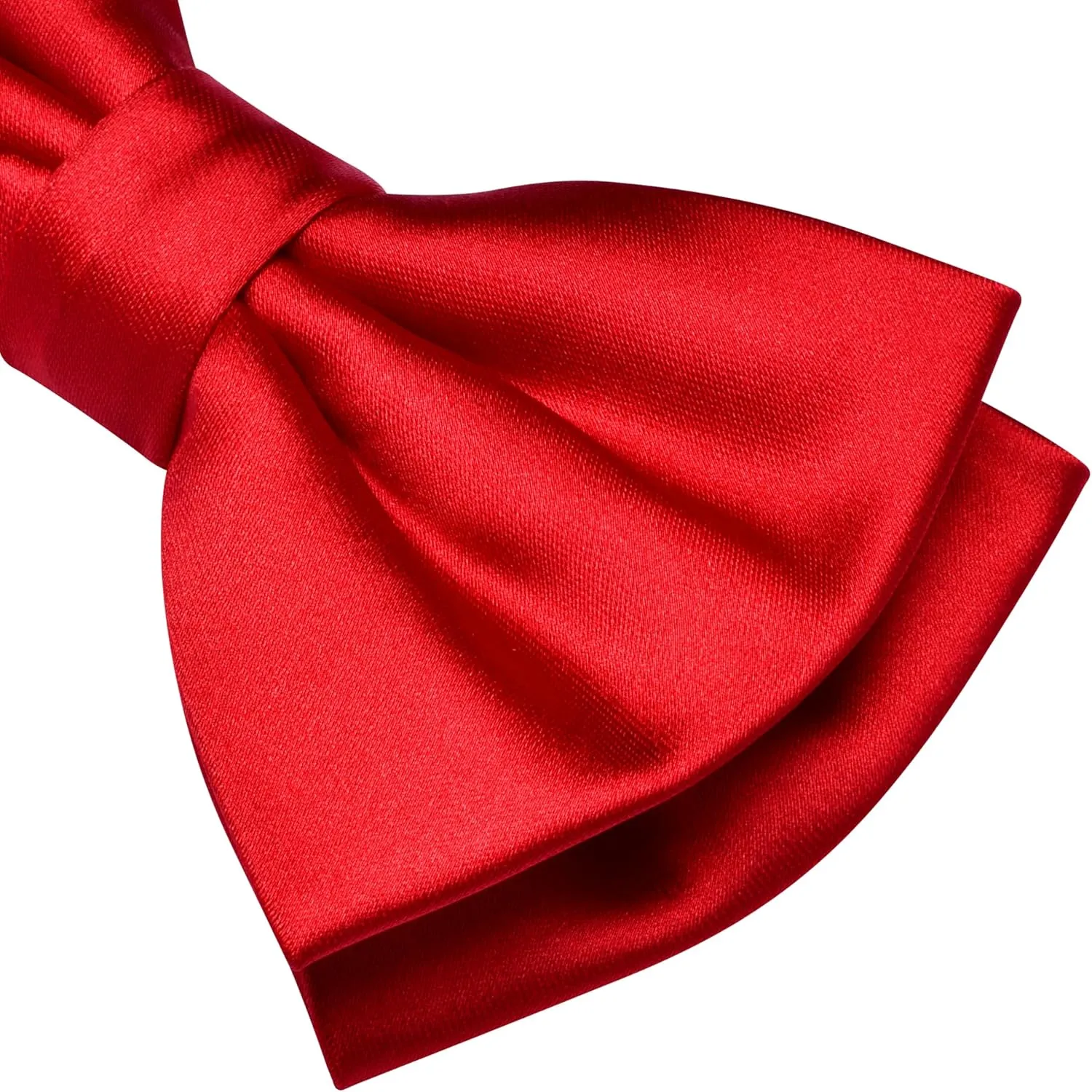 Branduce Solid Color Pre-tied Bow Tie Quality Adjustable Bowtie for Men Party Wedding