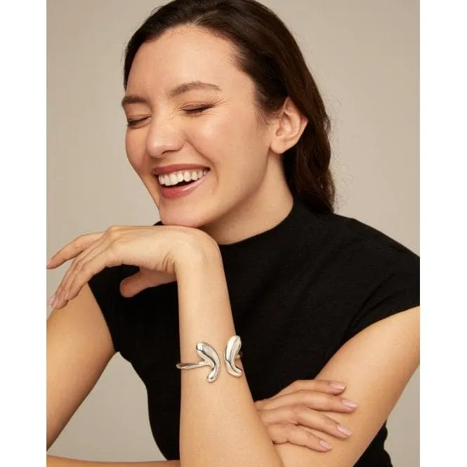 Butterfly Wings Medium Bangle PUL2387MTL000M