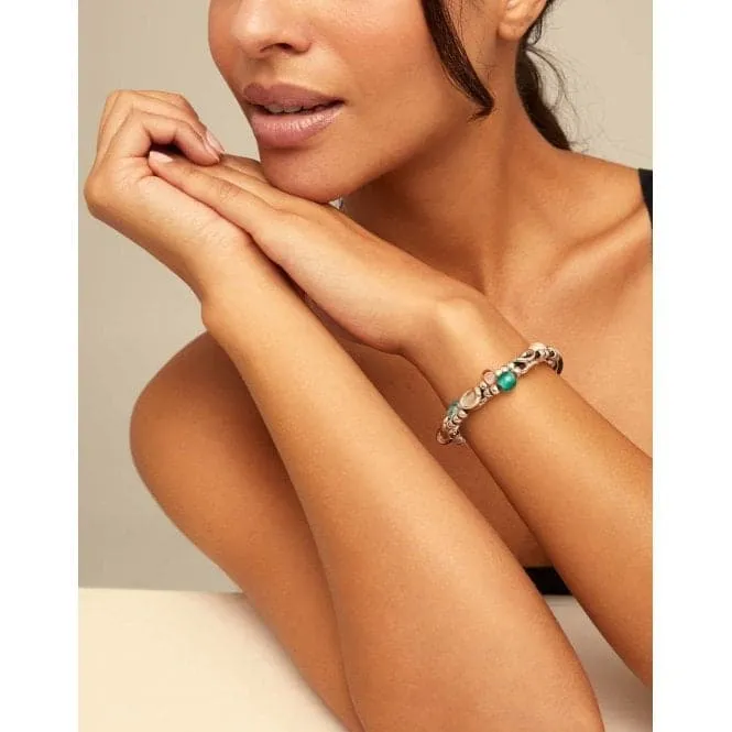 Charming Multicolor Crystal Artisan Glass Bracelet