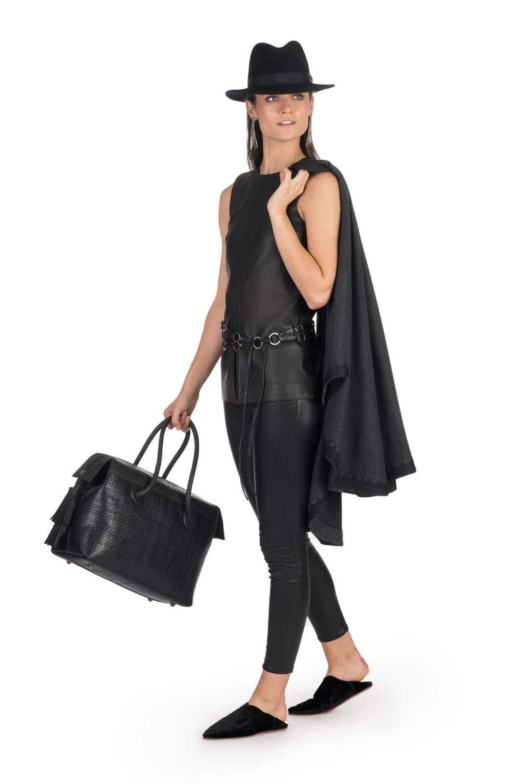 Classic Black Handbag