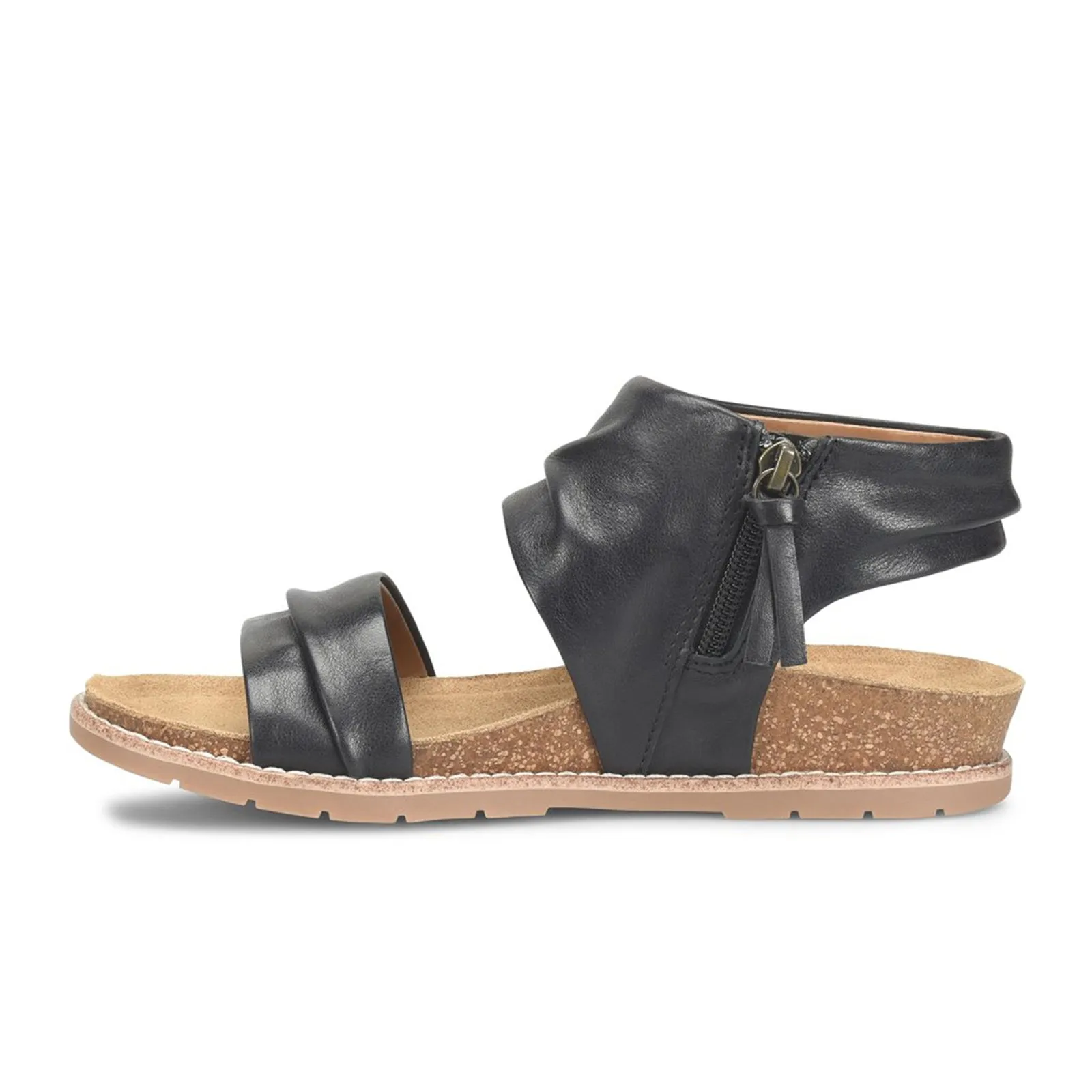 Comfortiva Gale Backstrap Sandal (Women) - Black