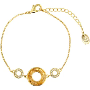 Cosmic Rhodium Austrian Element Bracelet
