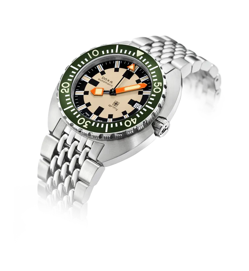 DOXA Army Stainless Steel Bezel Stainless Steel - 785.10.031G.10