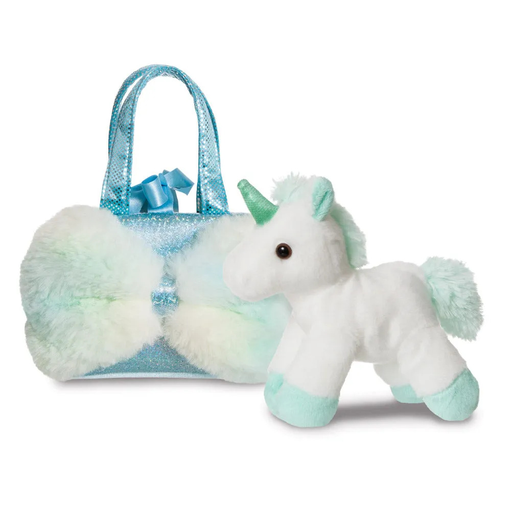 Fancy Pal Unicorn Aqua Pastel Soft Toy