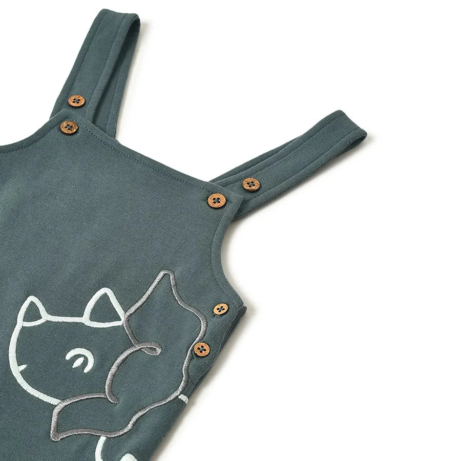 Farm Friends Kids Dungaree and T-Shirt Set