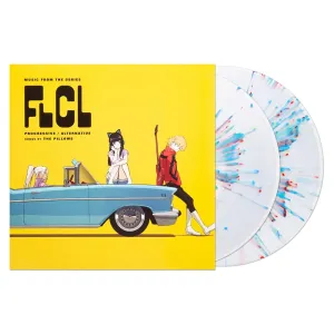 FLCL Progressive/ Alternative Clear With Red Yellow & Blue Vinyl