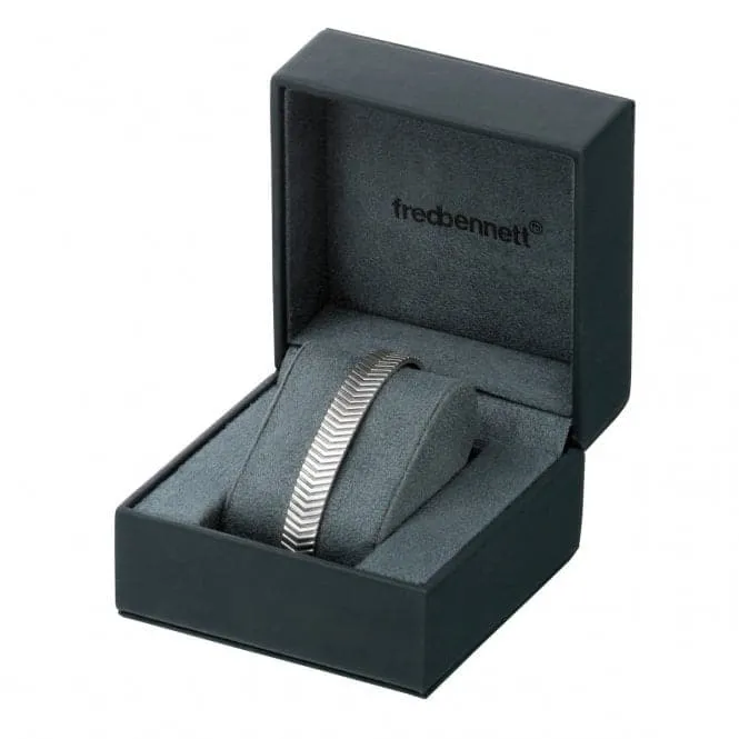 Fred Bennett Stainless Steel Large Belcher Link Bracelet B4563