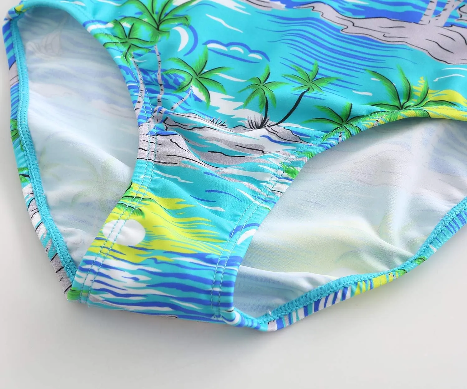 Girls Long Sleeve Rash Guard One Piece Swimsuit Kids UPF 50  Sun Protection Swimwear Rainbow Striped Bathing Suit 3-14 Years