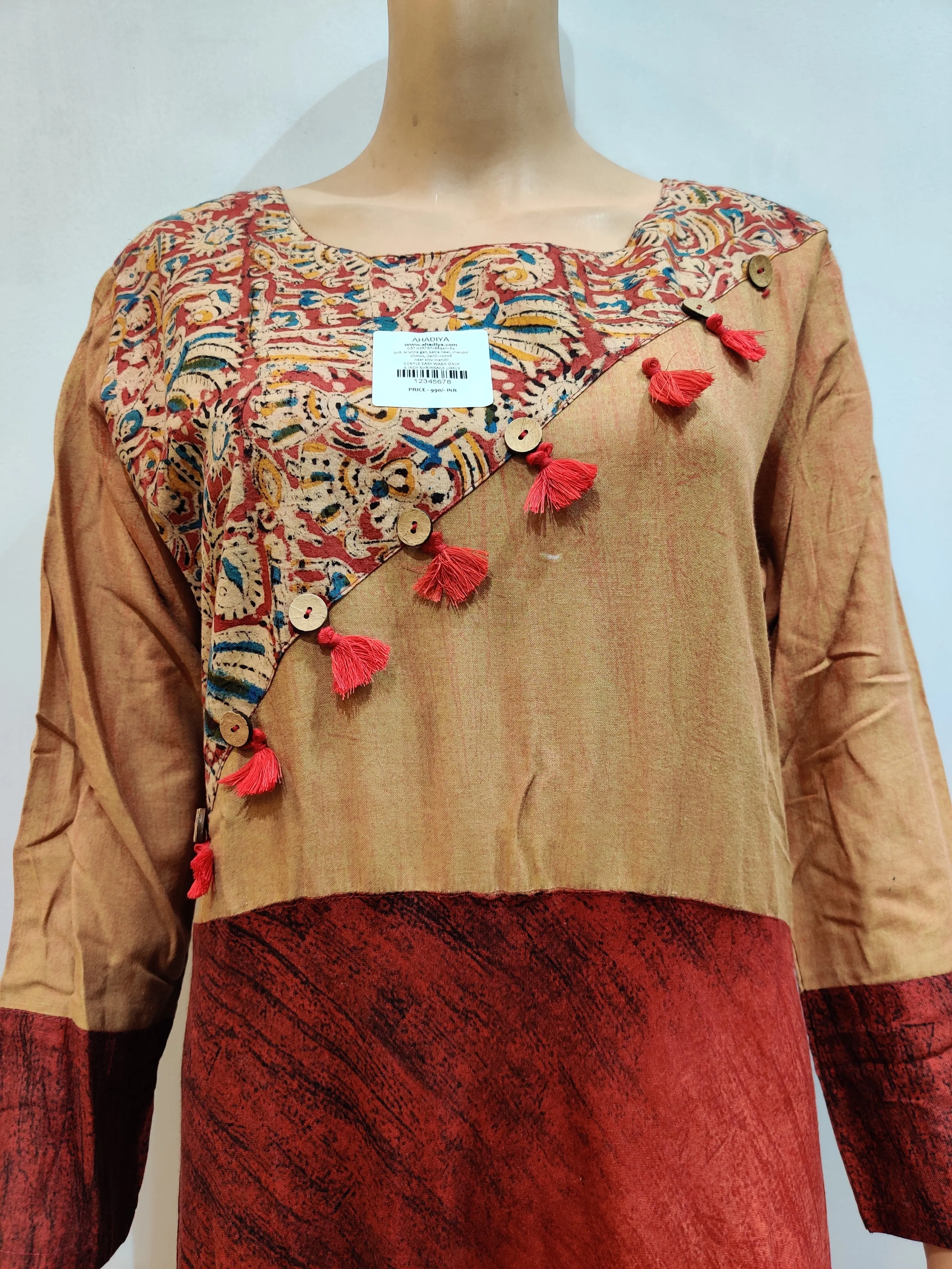 Great Bougainvillea Kurti