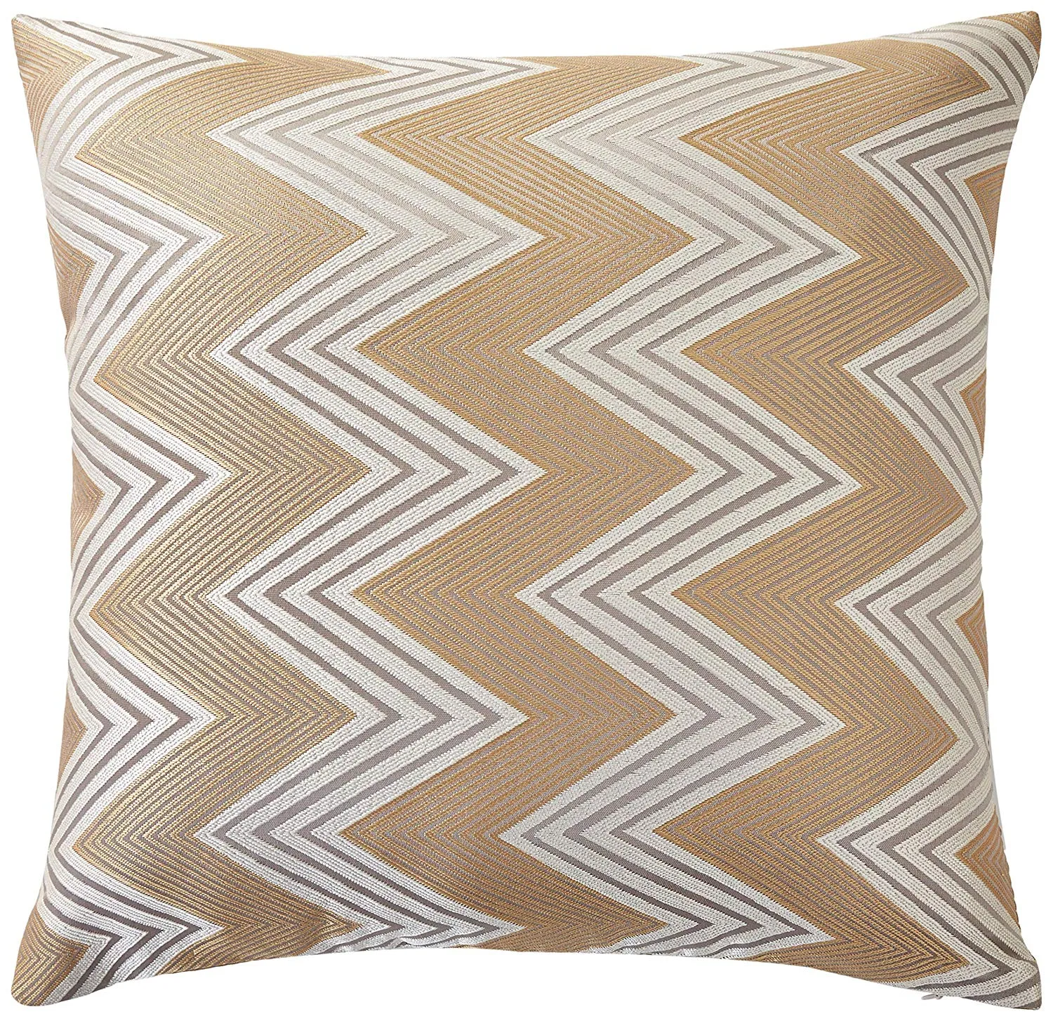 Indiana Chenille Chevron Design Decorative Accent Throw Pillow