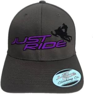 JUST RIDE Mountain Sled Hat Cap Snowmobile Custom Colors Personalized