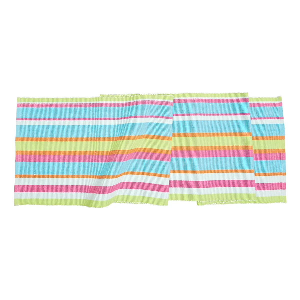 Key Lime Stripe Table Linens