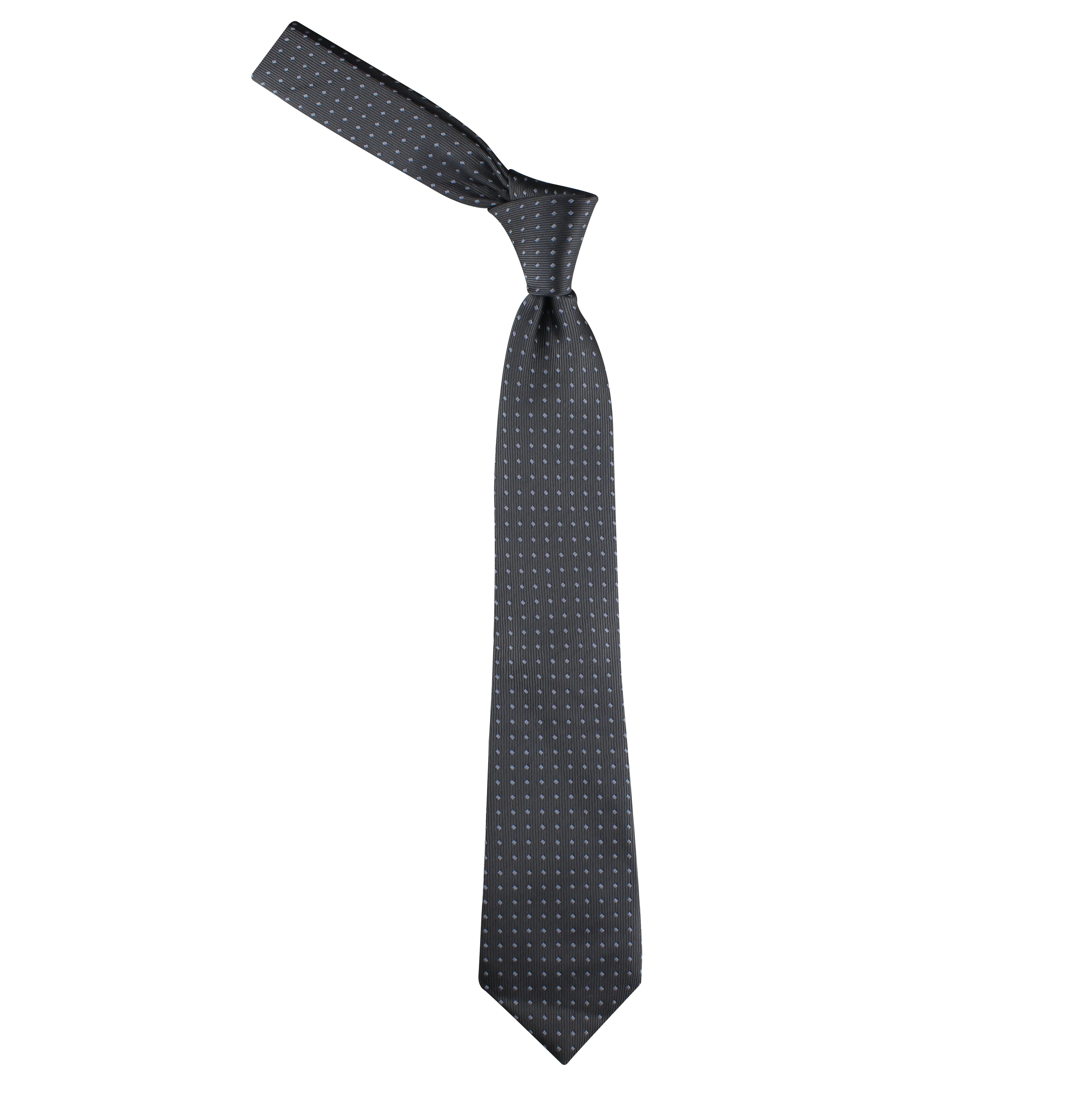 Kovove The Intellect Dash Abstract  Black Necktie For Men