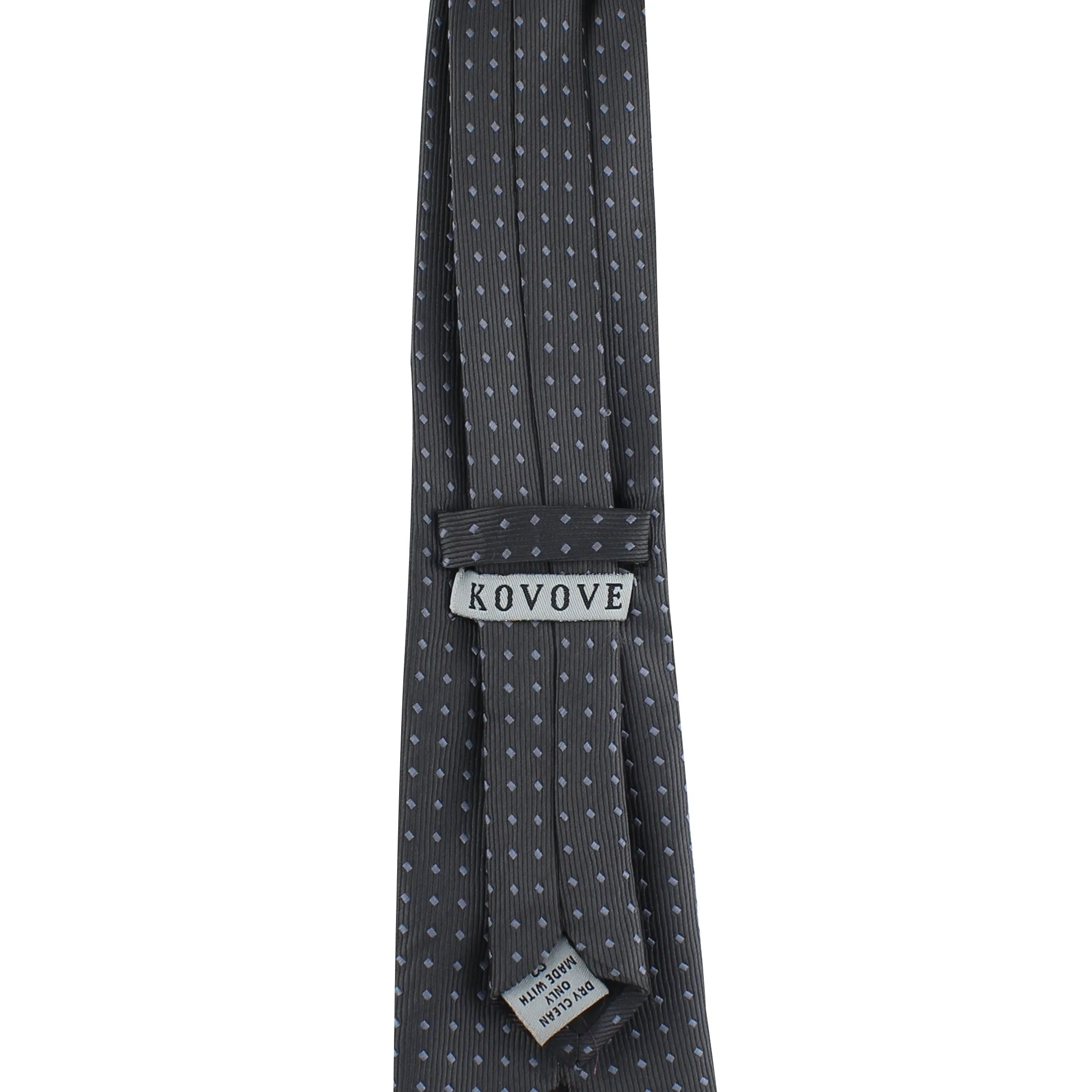 Kovove The Intellect Dash Abstract  Black Necktie For Men