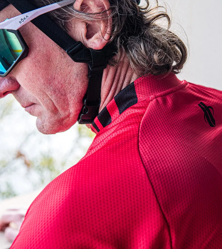 Men's Axis Club Short Sleeve Jersey - Momentum Red