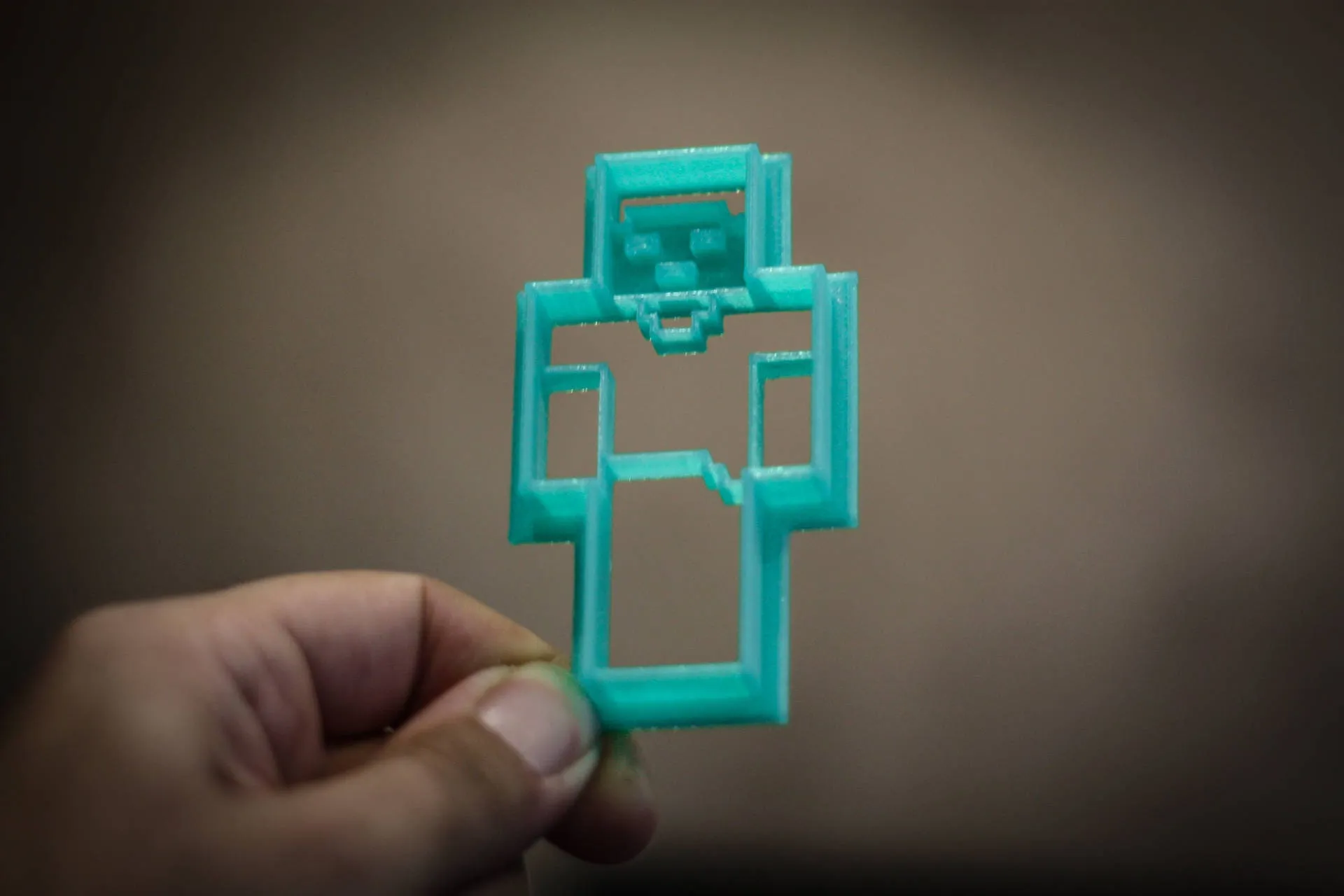 Minecraft Steve Cookie Cutter |  biscuit cutters | party cookie cutter | shape cookie cutter | 3d cookie cutters | cookie shapes