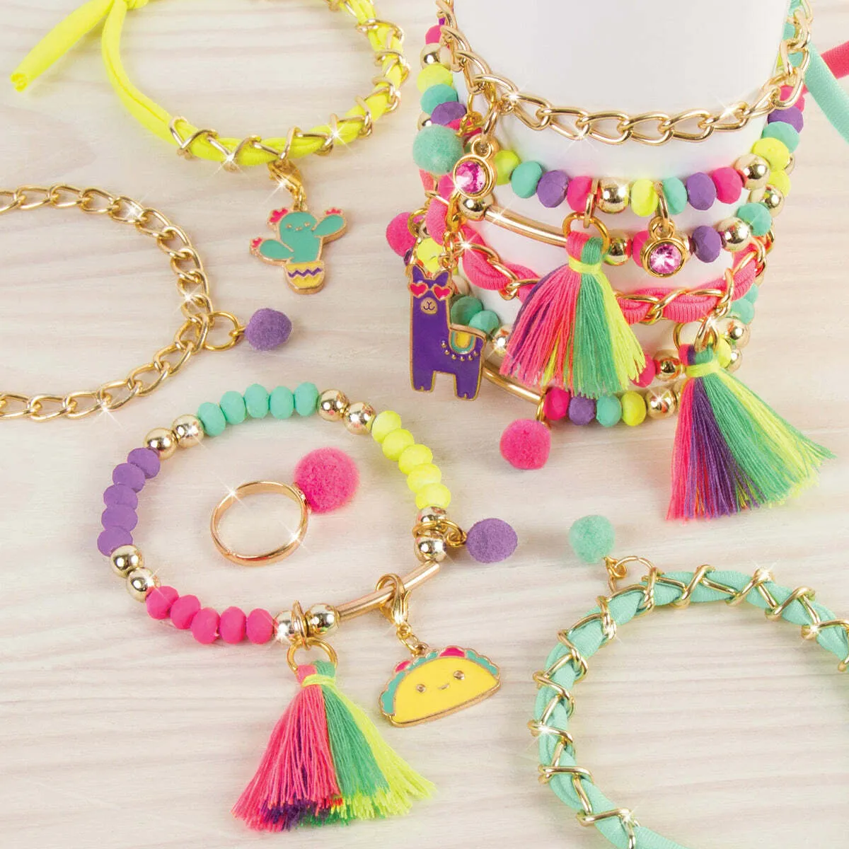 Neo-Brite Chains and Charms